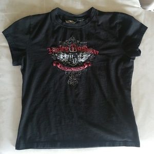 Women's Black Harley-Davidson T-Shirt